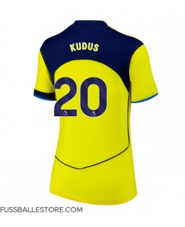 Günstige Tottenham Hotspur Mohammed Kudus #20 3rd trikot Damen 2025-26 Kurzarm